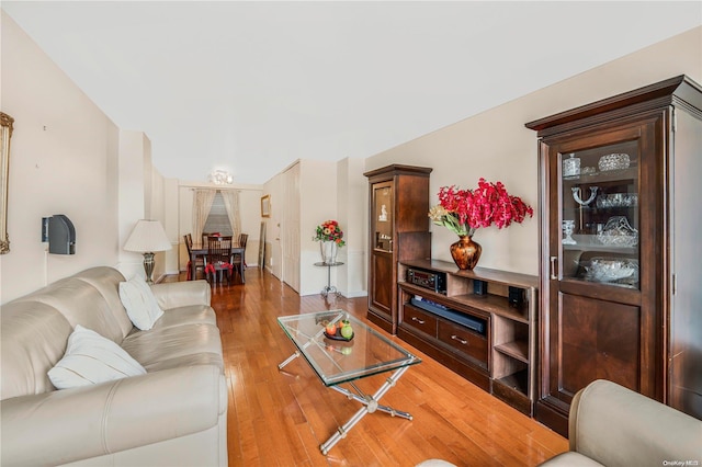 61-15 97th St Unit 5A, Rego Park, NY 11374 - living room featuring wood finished floors