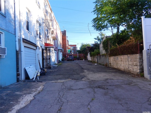 view of road