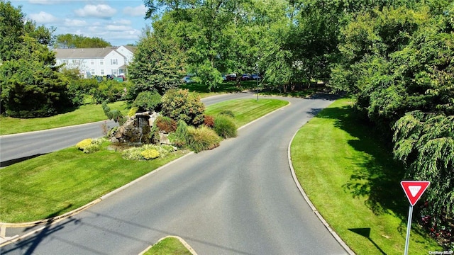 view of road