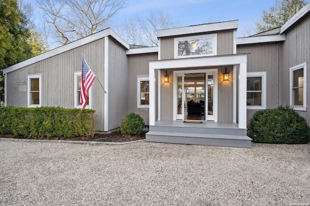 view of property entrance