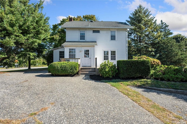 view of front of house