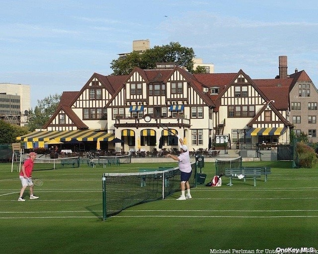 view of sport court