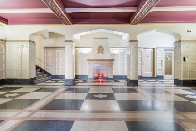 view of community lobby