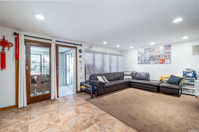 3461 Ocean Ave, Oceanside, NY 11572 - living room featuring recessed lighting