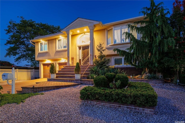 3461 Ocean Ave, Oceanside, NY 11572 - raised ranch with stucco siding