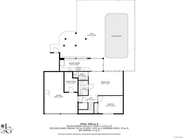 3461 Ocean Ave, Oceanside, NY 11572 - view of floor plan / room layout