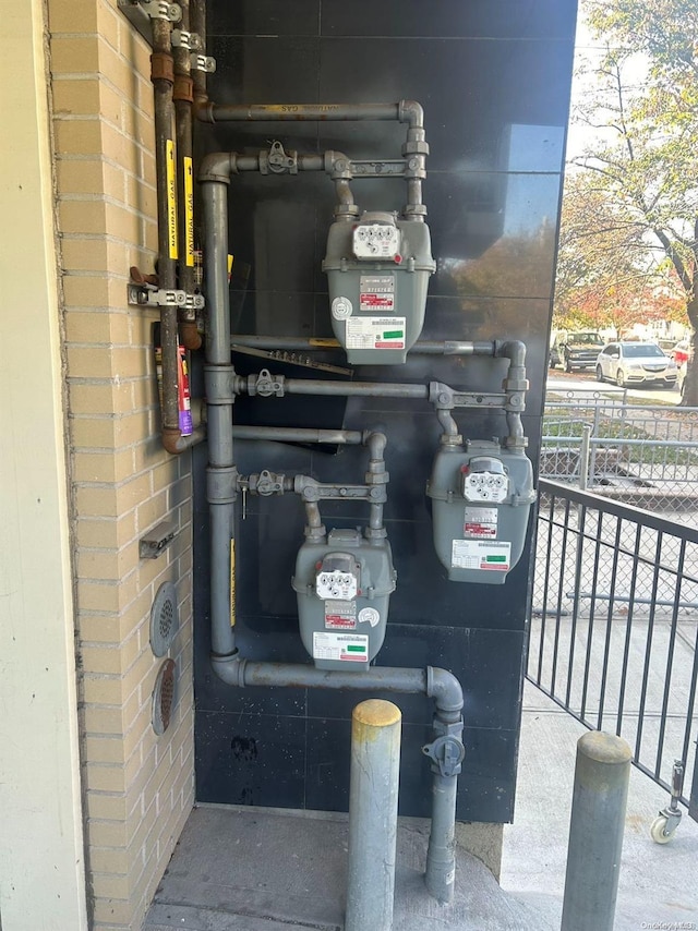 view of utility room