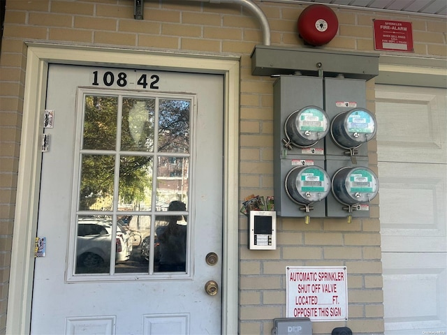 view of property entrance