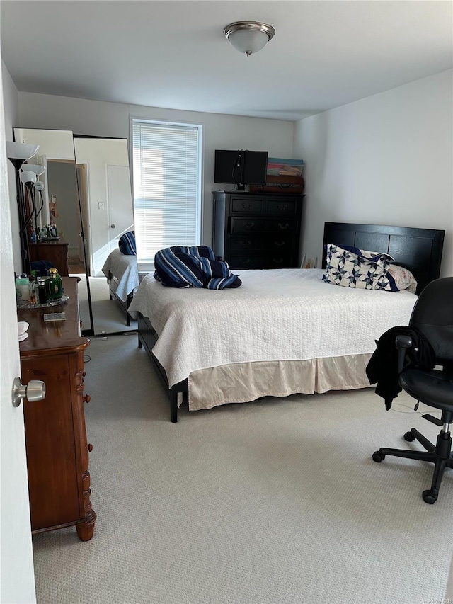 bedroom featuring carpet floors