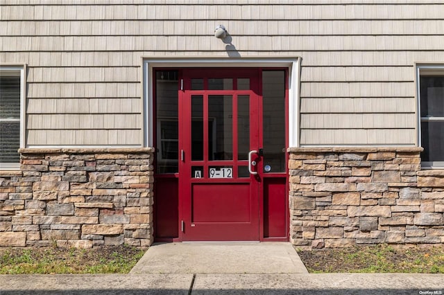 view of entrance to property