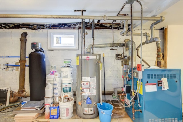 utilities with water heater