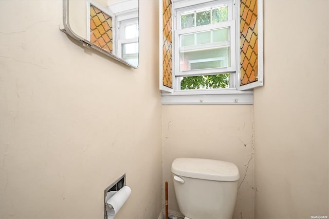 bathroom with toilet