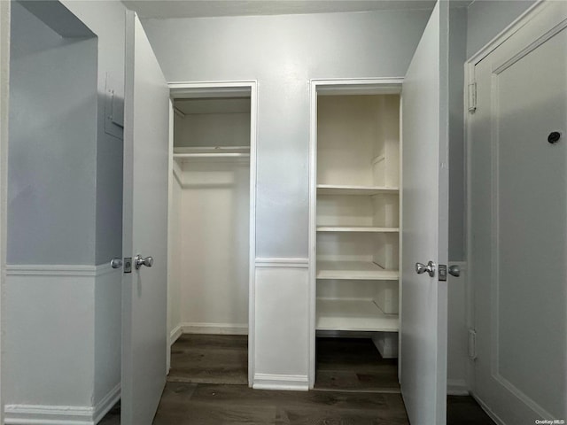 view of closet