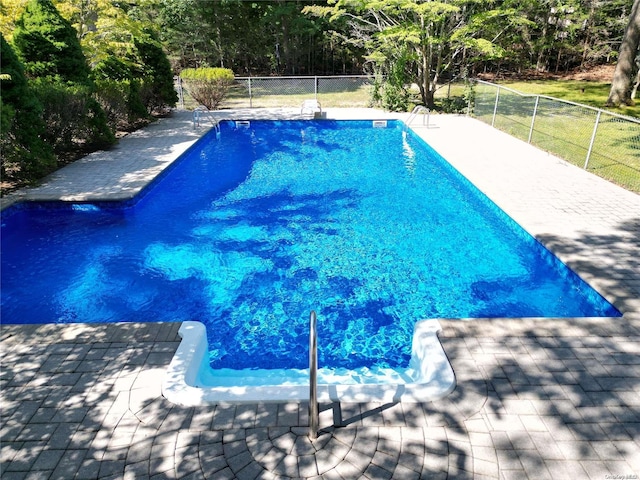 view of pool