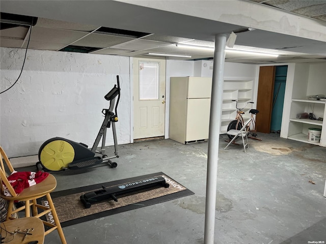 view of exercise room