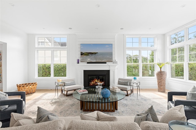 sunroom / solarium with plenty of natural light