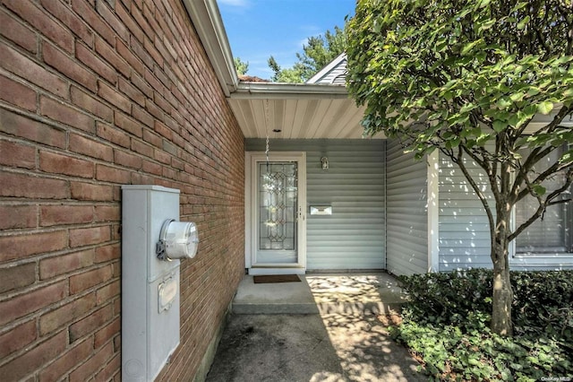 view of entrance to property