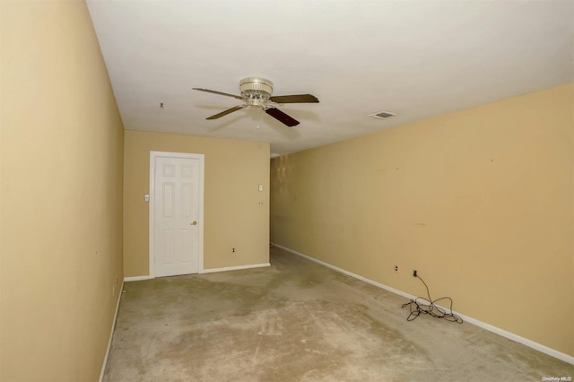 71 Standish Dr Unit 71, Mount Sinai, NY 11766 - empty room featuring ceiling fan and carpet