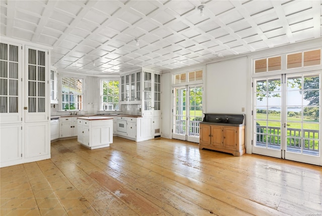 interior space with a wealth of natural light