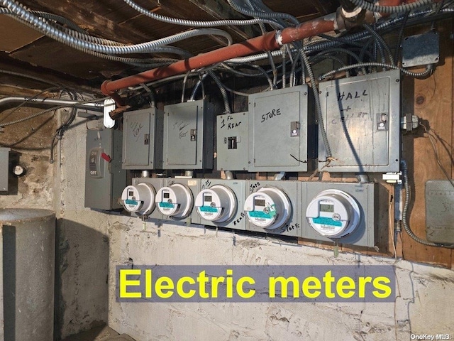 utilities with electric panel