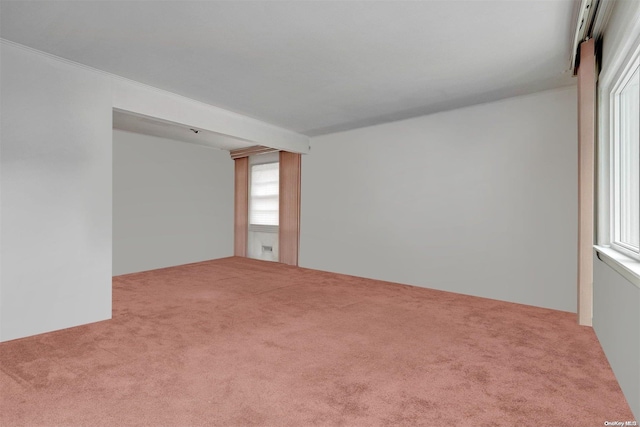 carpeted spare room with plenty of natural light