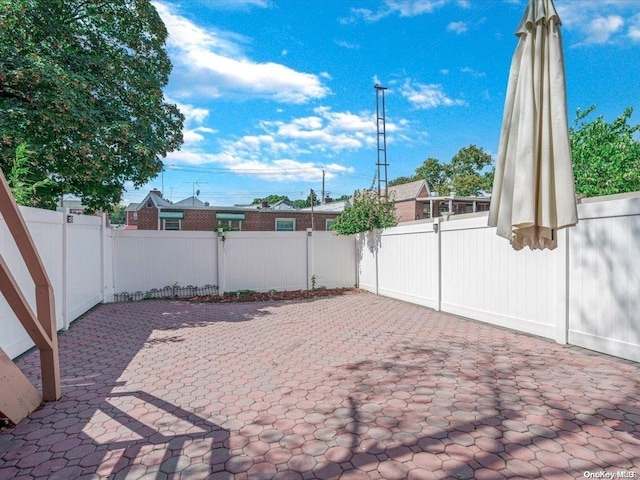 view of patio