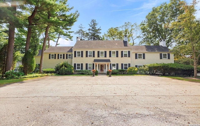 view of colonial house