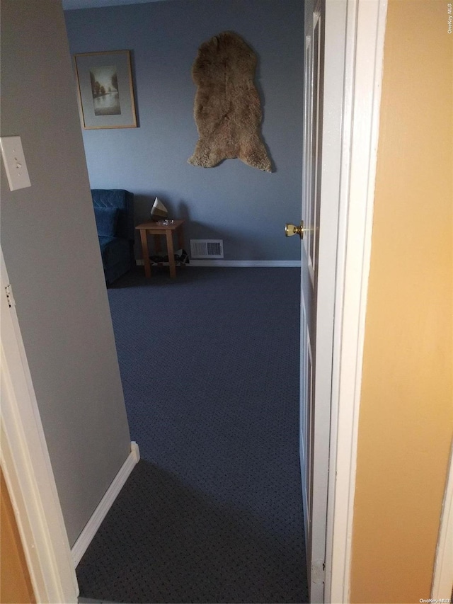 159-29 92nd St, Howard Beach, NY 11414 - corridor with carpet floors and baseboards