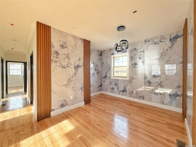 interior space featuring hardwood / wood-style floors