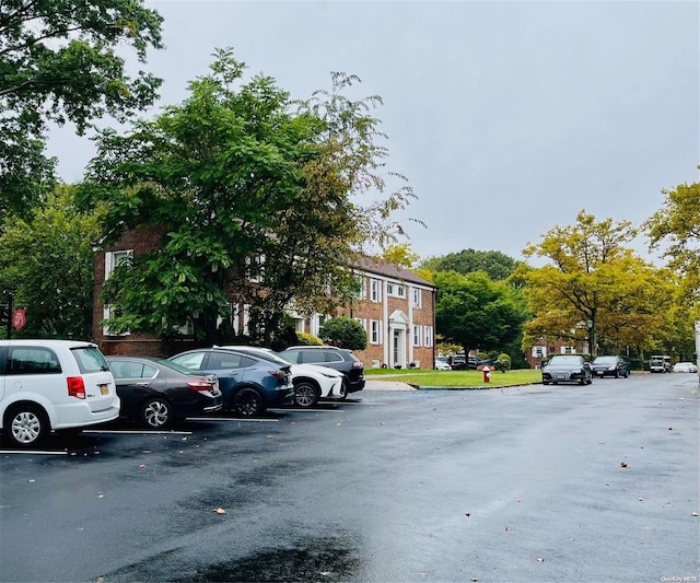 view of car parking