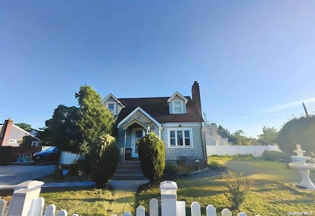 view of cape cod house