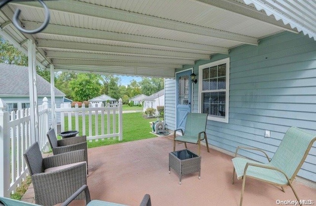 view of patio / terrace