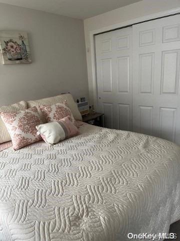 bedroom with a closet