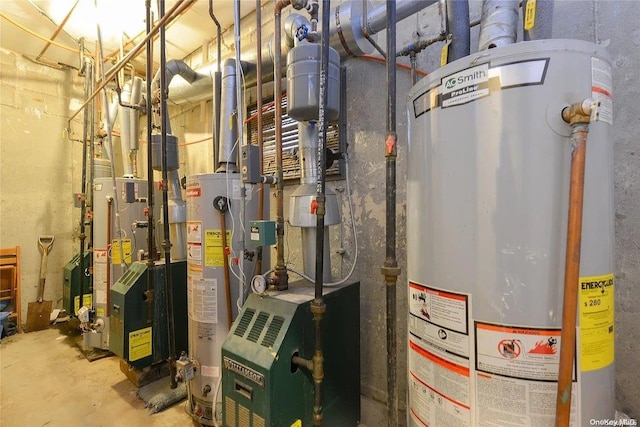 utilities with gas water heater