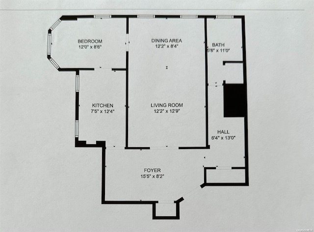 85-10 34th Ave Unit 421, Jackson Heights, NY 11372 - home floor plan