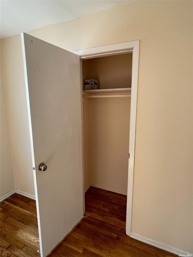 view of closet