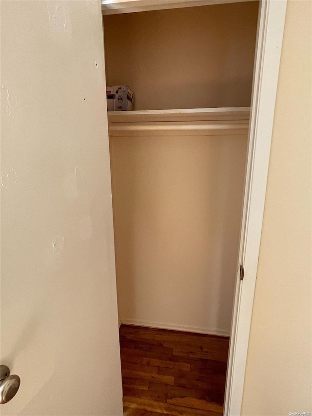 view of closet