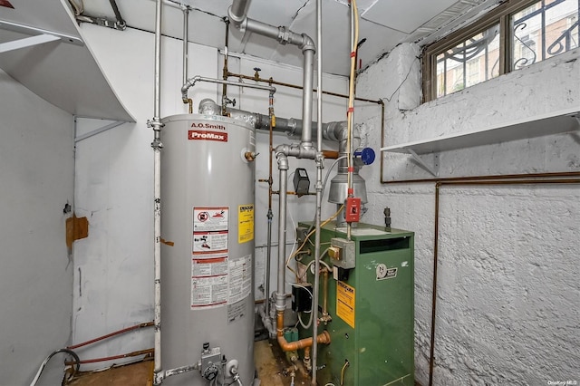 utilities with gas water heater