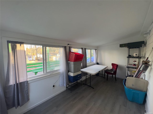 56 Woodcliff Trl, Baiting Hollow, NY 11933 - interior space featuring vaulted ceiling