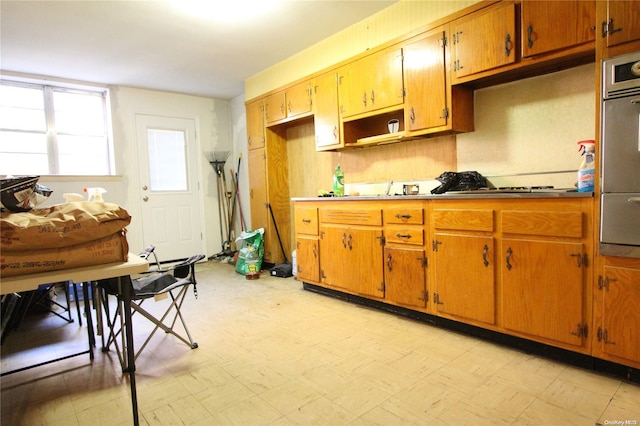 kitchen with stainless steel appliances