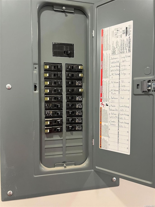 utilities with electric panel