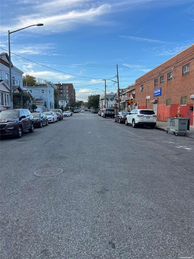 view of street