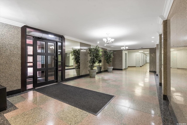 view of community lobby