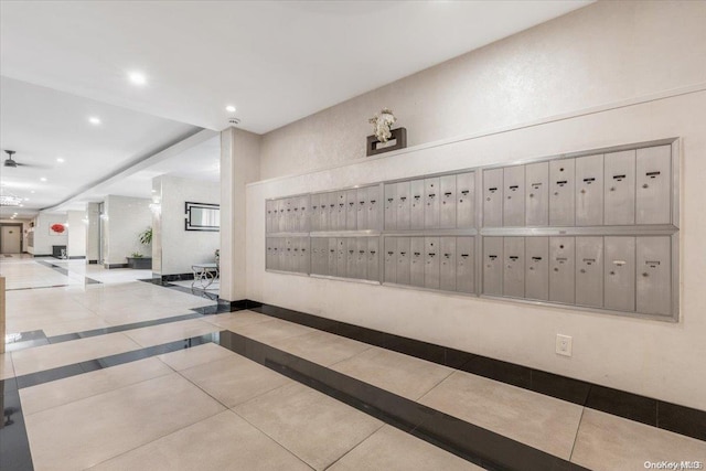 64-11 99th St Unit 304, Rego Park, NY 11374 - view of home's community with mail area and recessed lighting