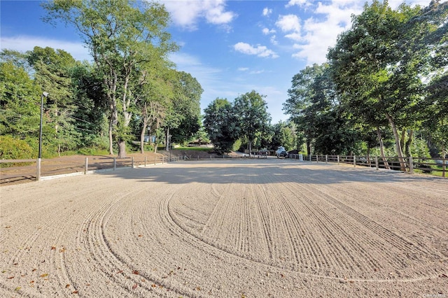 11A Sunken Meadow Rd Unit A, Northport, NY 11768 - view of street featuring street lighting, an outdoor riding arena, and view of wooded area