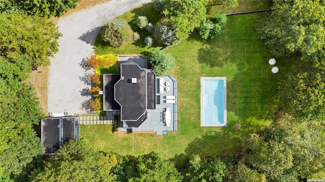 707 Pleasure Dr, Flanders, NY 11901 - bird's eye view