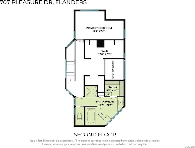 707 Pleasure Dr, Flanders, NY 11901 - home floor plan