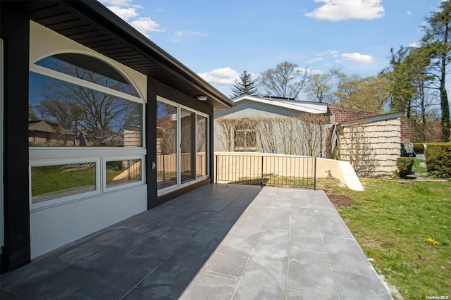 view of patio / terrace