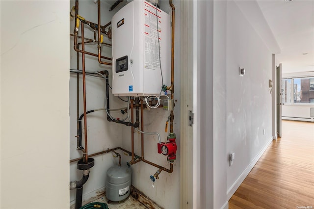 utilities with water heater