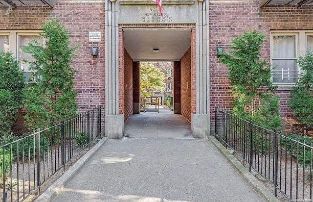 view of entrance to property